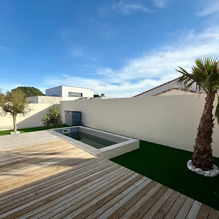 Bessan Villa Jungle 6P 3Ch Pool Garden Bessan