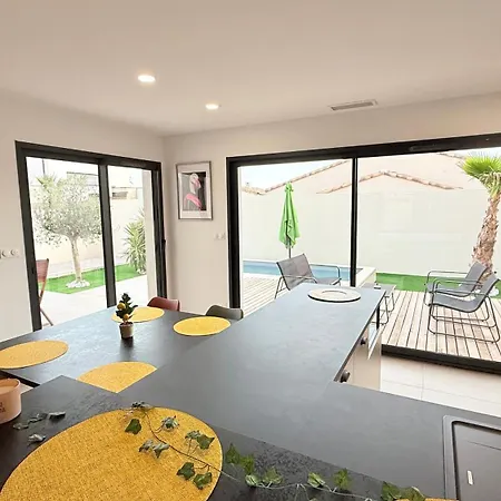 Bessan Villa Jungle 6P 3Ch Pool Garden