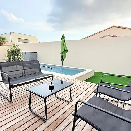 Bessan Villa Jungle 6P 3Ch Pool Garden * Bessan